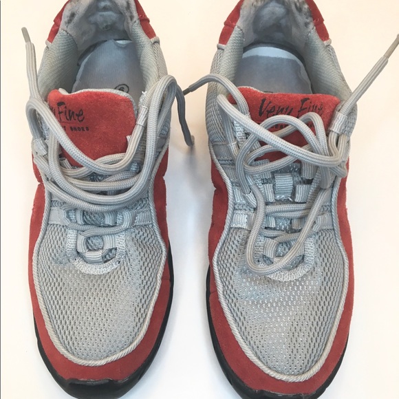 Very Fine Dancesport Jazz/Hip Hop Red Shoes - Picture 4 of 12